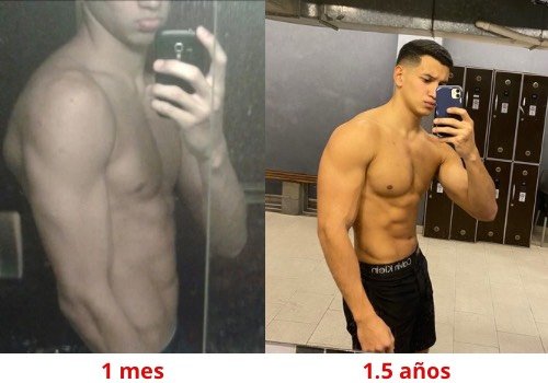 Antes y después - Seamos Fitness